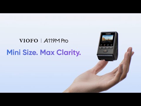Viofo A119M Pro 4K WiFi-GPS-Dashcam