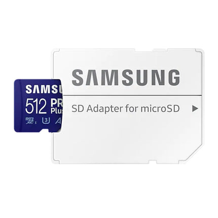 Samsung Pro Plus 512gb U3 V30 A2 Micro SDXC Karte
