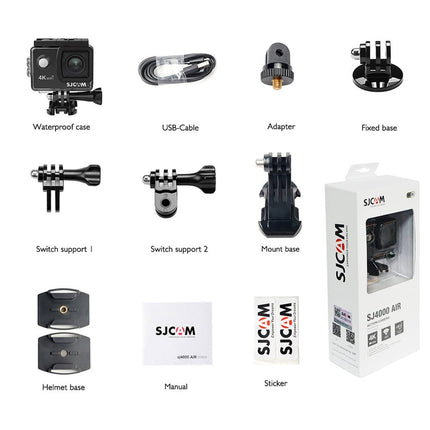 SJCAM SJ4000 Air 4K Wifi Actioncam und Dashcam