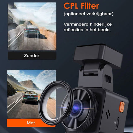 Vantrue E1 2K QuadHD Wifi GPS Dashcam
